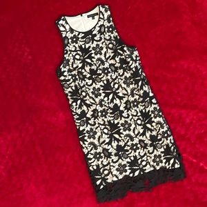 Banana Republic Black Lace Dress